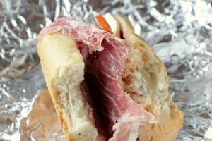 Casa Italia's house special sandwich / COOPER LEVEY-BAKER