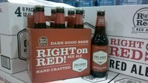 Orlando Brewing Right on Red Ale (Provided by Gold Coast Eagle Distributing)