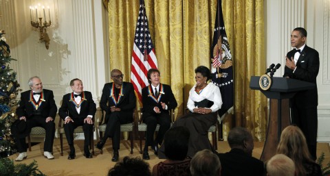 Merle Haggard AP) White House 2010