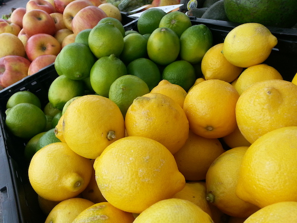 Fruit on display at the recently launched Central Sarasota Farmer's Market / COURTESY CHRISTOPHER AUSTIN