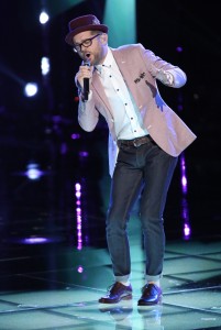 Josh Kaufman, who was born in Sarasota, sings on the April 28 edition of NBC's talent contest "The Voice." (Photo provided by NBC)