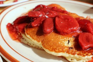 Ham & Eggs Restaurant's pancakes / COOPER LEVEY-BAKER