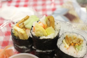 Oriental Food & Gifts' Korean sushi / COOPER LEVEY-BAKER