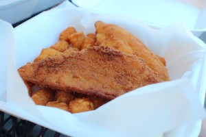 Janie's Garden Market fried catfish / COOPER LEVEY-BAKER
