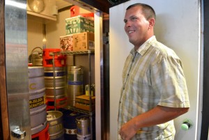 Derek Anderson, owner of Shamrock Pub, has made investments to improve the energy efficiency at his bar. (Staff photo / Mike Lang)