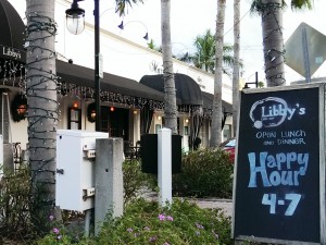 Libby's Cafe + Bar is at 1917 S. Osprey Ave., Sarasota. Happy hour is 4-7 p.m. daily. STAFF PHOTO/WADE TATANGELO