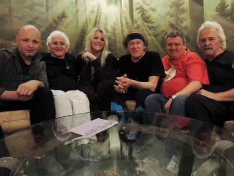 Jefferson Starship featuring founding guitarist and singer Paul Kantner in black, third from righT (courtesy photo third from right). 