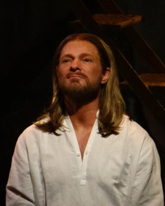 Bill Shideler as Jesus has the title role in the Manatee Players production of "Jesus Christ Superstar." Denny Miller Photo/Provided by Manatee Players