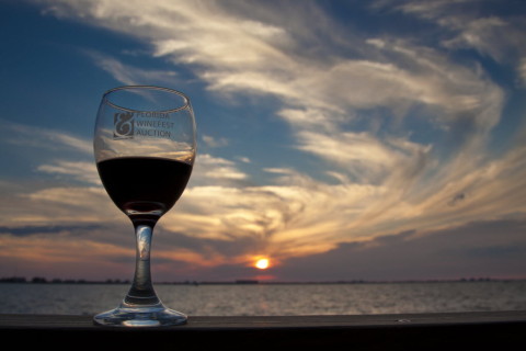 A beautiful sight from last year's Florida Winefest and Auction (Herald-Tribune archive).