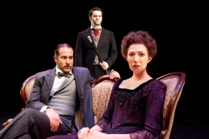 From left, Jordan Sobel, Joe Knispel and Lisa Woods star in the FSU/Asolo Conservatory production of Anton Chekhov's "The Cherry Orchard." Frank Atura Photo/Provided by Asolo Conservatory