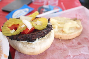 Nick & Bennies' cheeseburger / COOPER LEVEY-BAKER