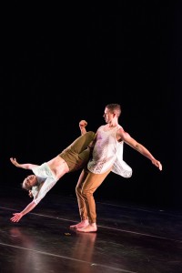 Benjamin Howe and Melissa Coleman in Jennifer Archibald's "Grasp." / Photo by Cliff Roles