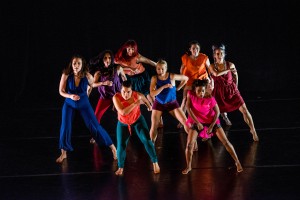 Members of Fuzion in Adele Myers' "Introductions." / Photo by Cliff Roles