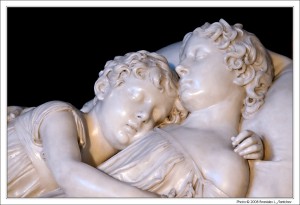 "The Sleeping Children" by Francis Chantrey