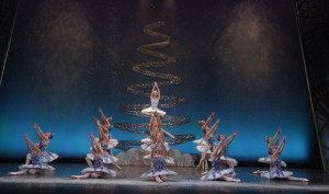 The snow scene from the Sarasota Ballet's "John RIngling's Circus Nutcracker." / Photo by Frank Atura