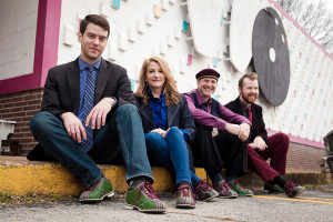 Claire Lynch Band, features Florida native Jarrod Walker, left, Mark Schatz and Bryan McDowell. (Photo provided)