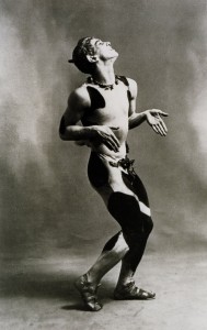 Vaslav Nijinsky in "L'apres midi d'un Faune,' created in 1912 for the Ballets Russes. / Photo courtesy Nijinsky Foundation