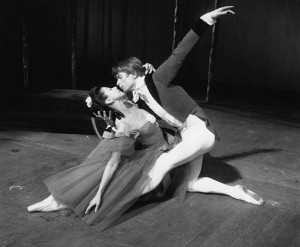 Rudolph Nureyev and Margot Fonteyn in Frederick Ashton's "Marguerite and Armand," which the Sarasota Ballet will present during its 25th anniversary season. / Photo by Fredericka Davis