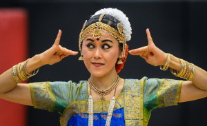 A native of Japan and a student of the dance and theater of Asia and India, Surapsari (her professional name) has been a Florida Teaching Artist for the past five years. / Staff photo by Dan Wagner