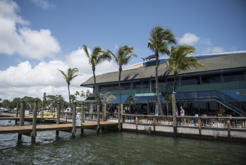 The Seafood Shack Restaurant and Marina opened in 1971 in Cortez. This year it had undergone extensive renovations to both floors of the exterior and exterior of the revamped restaurant and the marina.  (4/29/2015) (Herald-Tribune staff photo by Nick Adams)  