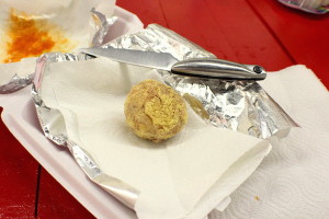 The beef potato ball at Yayis Cafe / COOPER LEVEY-BAKER