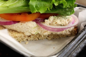 The Law & Order Cafe's chicken salad sandwich / COOPER LEVEY-BAKER