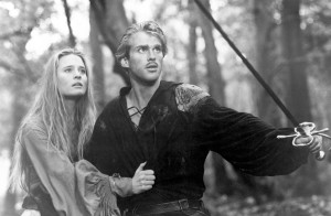 Cary Elwes, seen with Robin Wright, hosts a screening of the classic film "The Princess Bride." PHOTO PROVIDED BY STRAZ CENTER