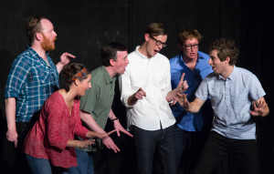 The Chicago-based troupe Baby Wants Candy, a headline act at the 2015 Sarasota Improv Festival, creates an original musical during its performances. PHOTO PROVIDED BY FST