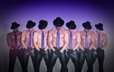 Tony Valentine's Girl's Night Out Male Revue Show is in Sarasota today. COURTESY PHOTO
