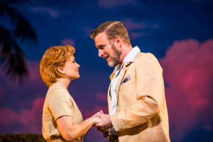 Ben Davis, right, with Kelly Felthous, is named best actor in a musical for his performance as French plantation owner Emil De Becque in the Asolo Repertory Theatre's production of "South Pacific." CLIFF ROLES PHOTO/PROVIDED BY ASOLO REP