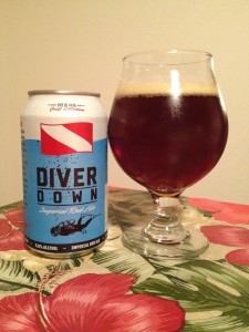 Brew Hub Diver Down Imperial Red Ale, brewed in Lakeland, Florida. STAFF PHOTO / ALAN SHAW