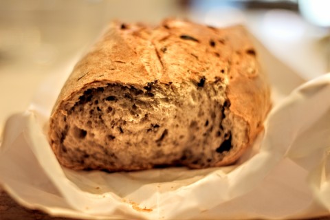 Olive bread from Mama G's Coffee and Bakery / COOPER LEVEY-BAKER