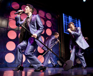From left, Luke Minx, Ryan Connolly and Andrew Mauney star in "Soul Mates: A Journey to Hitsville." MATTHEW HOLLER PHOTO/PROVIDED BY FST