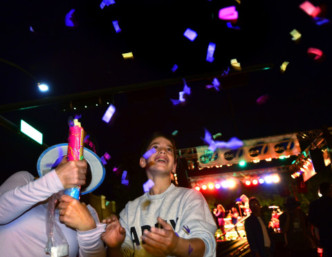 People celebrate on New Year's Eve in downtown Sarasota. HT ARCHIVE