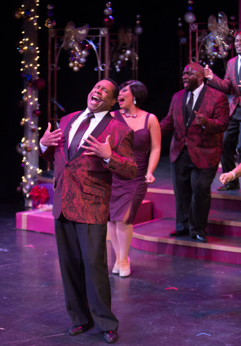 Nate Jacobs sings in "A Motown Christmas," a holiday he wrote and directed. He also wrote an original holiday song featured in the show called "What's Up Under the Christmas Tree?" DON DALY PHOTO/PROVIDED BY WBTT