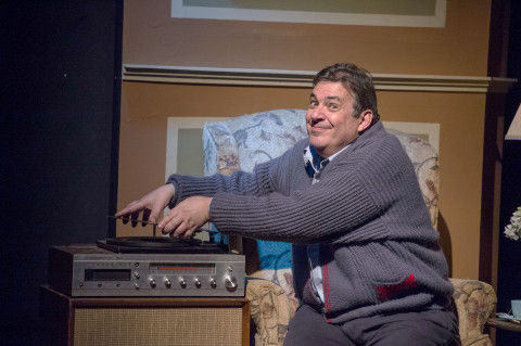 Michael Bajjaly plays Man in Chair, who introduces audiences to one of his favorite old musicals in "The Drowsy Chaperone" at Players Theatre. CLIFF ROLES PHOTO/PROVIDED BY PLAYERS