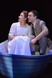 Liliana Solum, left, and Tom Harney play a young couple sharing their dreams for the future in a tender moment in Eugene O'Neill's "Ah, Wilderness!" at Asolo Rep. 