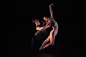 Danielle Brown and Juan Gil in Ricardo Graziano's "In a State of Weightlessness." / Photo by Frank Atura