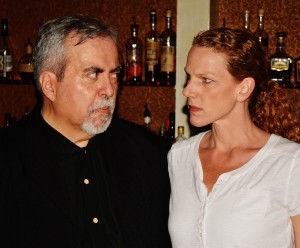 Joe Parra and Amanda Schlachter are featured in the staged reading of Robert Lipkin's "Sweeter than Justice." PHOTO PROVIDED BY PAGE TO STAGE PRODUCTIONS