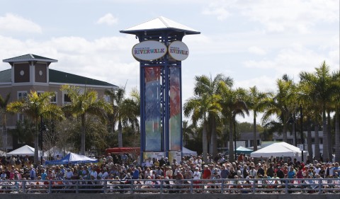Thousands of spectators came out to see Bradenton's first annual Riverwalk River Regatta last year. HT ARCHIVE