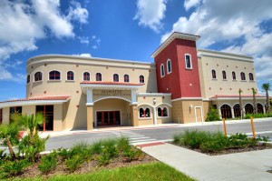 A view of the outside of the Manatee Performing Arts Center in Bradenton. The Manatee Players is buying land across the street to hold up to 280 parking spaces. PHOTO PROVIDED BY MANATEE PLAYERS