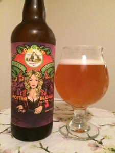 Big Top Brewing Co. Hotter Blonde Ale, brewed with honey and jalapeno peppers in Sarasota. STAFF PHOTO / ALAN SHAW