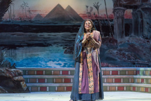 Michelle Johnson in the title rolf of Verdi's "Aida" at Sarasota Opera. ROD MILLINGTON PHOTO/SARASOTA OPERA
