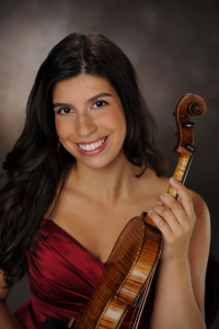 Violinist and co-founder of ensemblenewSRQ Samantha Barrett. / COURTESY PHOTO