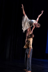 Angela Rauter and Jahrel Thompson in "Made for Two" from 2008. / Photo by Cliff Roles