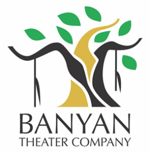 The logo for the Banyan Theater Company.