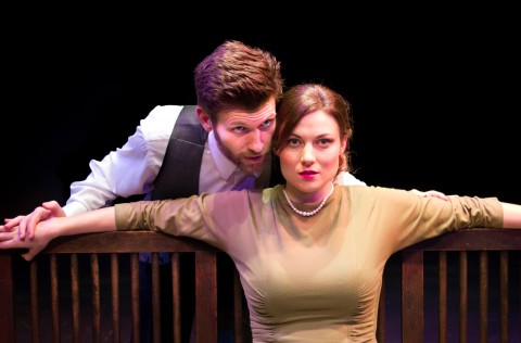 Mike Perez and jessie Taylor star as the main characters in "Nora," Ingmar Bergman's version of "A Doll's House." NATASHA GOETZ PHOTO/ASOLO CONSERVATORY