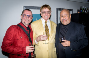 The current and two former directors of the Sarasota Ballet united for the first time recently at a 25th anniversary reunion for the company. / Photo by Dex Honea
