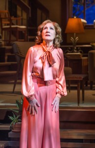 Peggy Roeder has a private moment in "Guess Who's Coming to Dinner" at Asolo Rep. JOHN REVISKY PHOTO/ASOLO REP