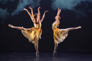 Dancers of the Sarasota Ballet in Christopher Wheeldon's "The American." / Photo by Frank Atura